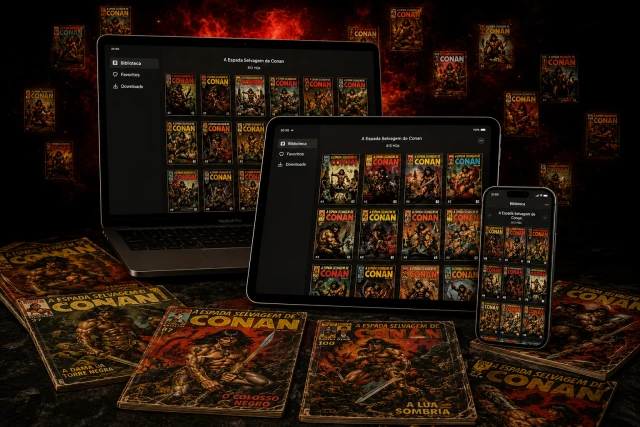 Capa de Conan o Bárbaro